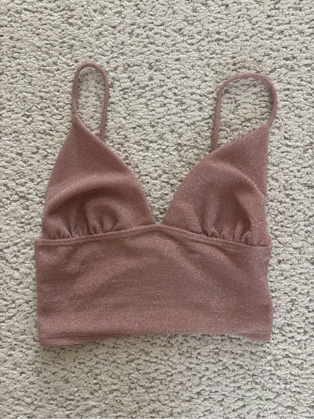 Fairy sparkle cropped cami tank